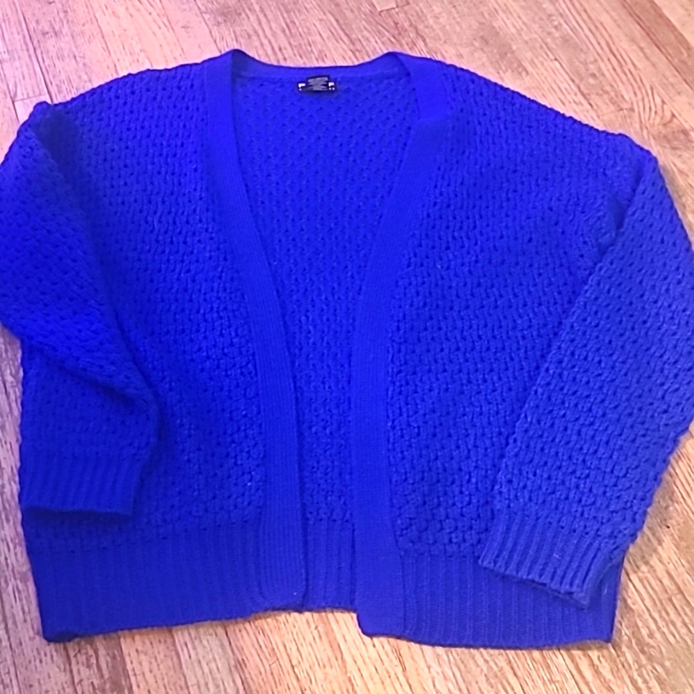 Blue Cardigan